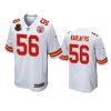 Kansas City Chiefs George Karlaftis White 50th Anniversary Of Operation Linebacker Jersey 2 george karlaftis chiefs white 50th anniversary of operation linebacker jersey