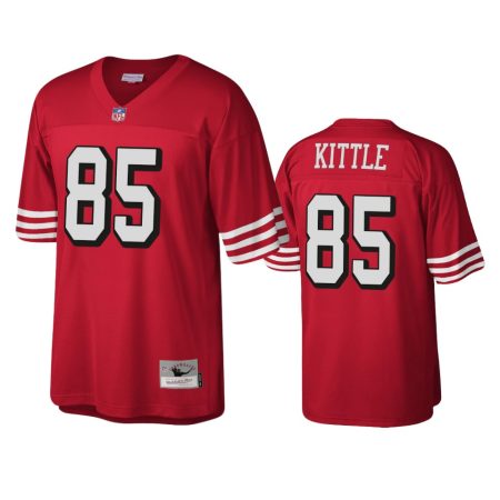 San Francisco 49ers George Kittle 1994 Scarlet Throwback Legacy Replica Jersey