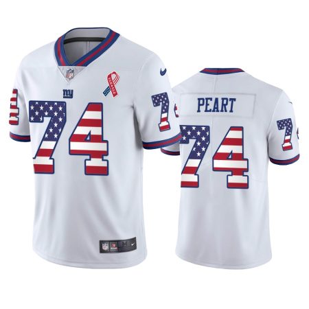 New York Giants Matt Peart White 9-11 Commemorative Jersey - Men's