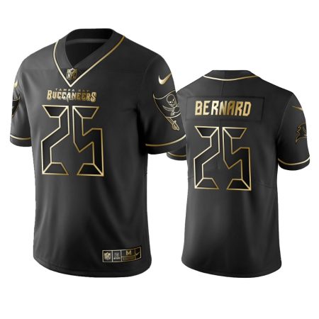 Giovani Bernard Buccaneers Black Golden Edition Vapor Limited Jersey