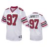 Atlanta Falcons Grady Jarrett 1989 White Authentic Throwback Jersey 3 grady jarrett falcons white authentic throwback jersey