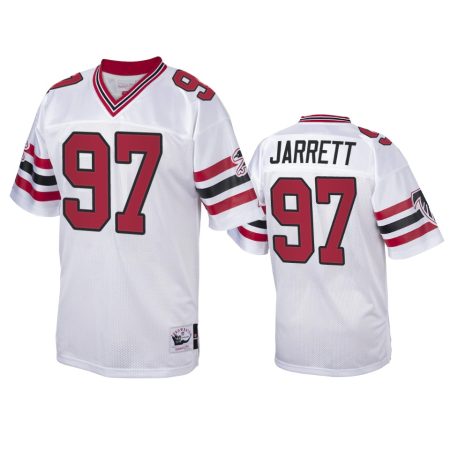 Atlanta Falcons Grady Jarrett 1989 White Authentic Throwback Jersey