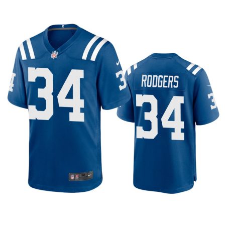 Indianapolis Colts Isaiah Rodgers Royal Game Jersey