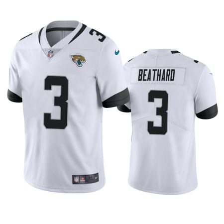 C.J. Beathard Jacksonville Jaguars White Vapor Limited Jersey