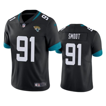 Jacksonville Jaguars Dawuane Smoot Black Vapor Limited Jersey