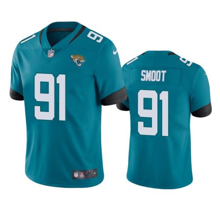 Jacksonville Jaguars Dawuane Smoot Teal Vapor Limited Jersey