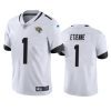 Travis Etienne Jacksonville Jaguars White Vapor Limited Jersey 2 jaguars travis etienne white vapor jersey