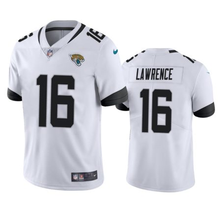 Trevor Lawrence Jacksonville Jaguars White Vapor Limited Jersey