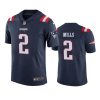 Color Rush Limited New England Patriots Jalen Mills Navy Jersey 2 jalen mills patriots color rush limited navy jersey