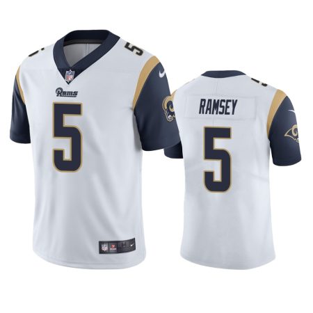 Jalen Ramsey Los Angeles Rams White Vapor Limited Jersey