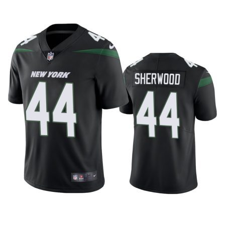 Jamien Sherwood New York Jets Black Vapor Limited Jersey