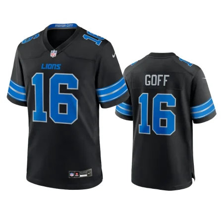 Detroit Lions Jared Goff Black 2024 2nd Alternate Jersey