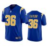 jasir taylor chargers royal vapor jersey