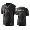 Eagles Javon Hargrave Black Golden Edition Vapor Limited Jersey 3 javon hargrave eagles black golden edition jersey