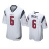 Houston Texans Jeff Driskel White Game Jersey 2 jeff driskel texans white game jersey