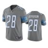 Color Rush Limited Detroit Lions Jermar Jefferson Steel Jersey 2 jermar jefferson lions color rush limited steel jersey 0a