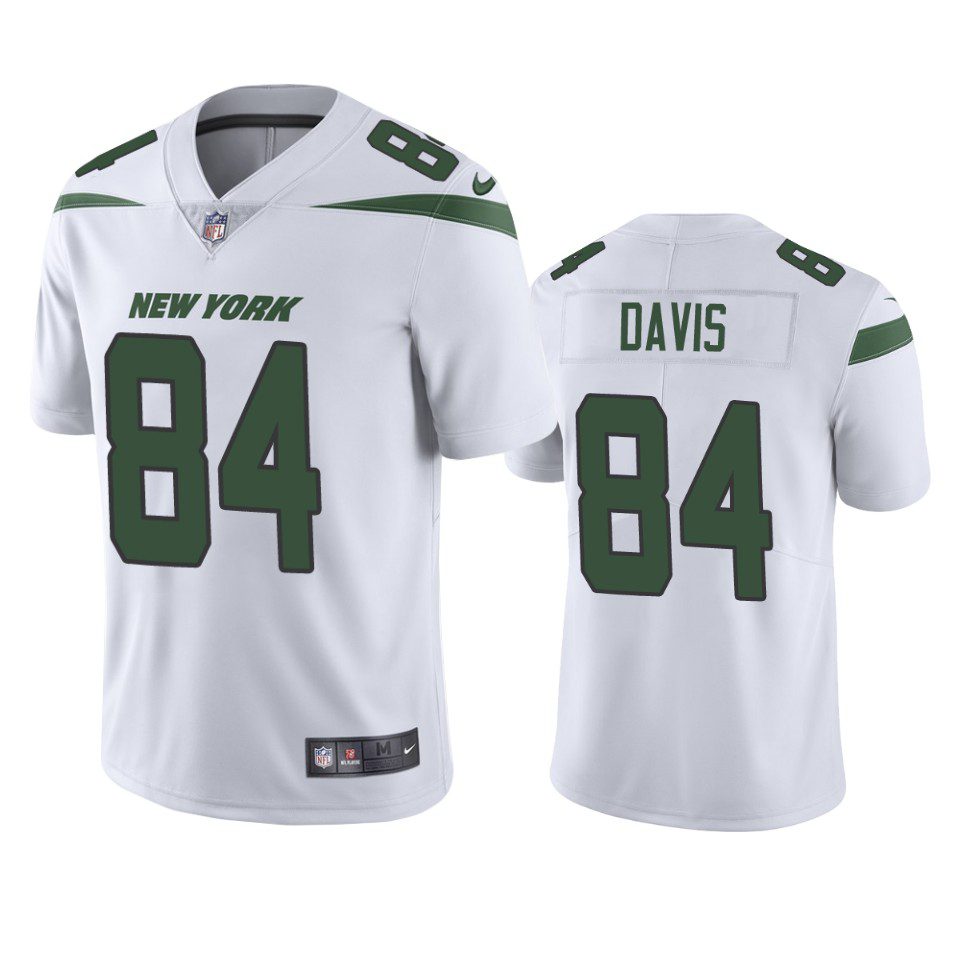 Corey Davis New York Jets White Vapor Limited Jersey 1 jets corey davis white vapor jersey