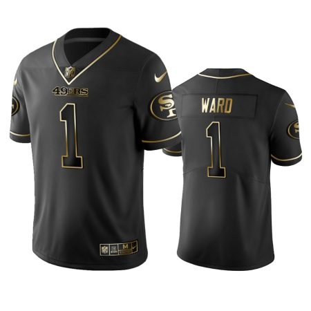 49ers Jimmie Ward Black Golden Edition Vapor Limited Jersey