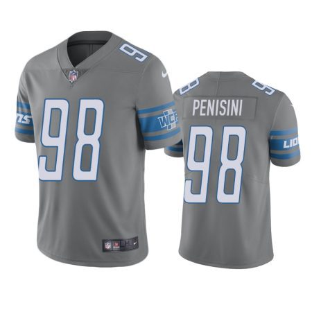Color Rush Limited Detroit Lions John Penisini Steel Jersey