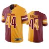 Washington Commanders John Riggins Burgundy Gold Split Jersey 3 john riggins commanders burgundy gold split jersey