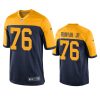 jon runyan jr. packers navy throwback game jersey