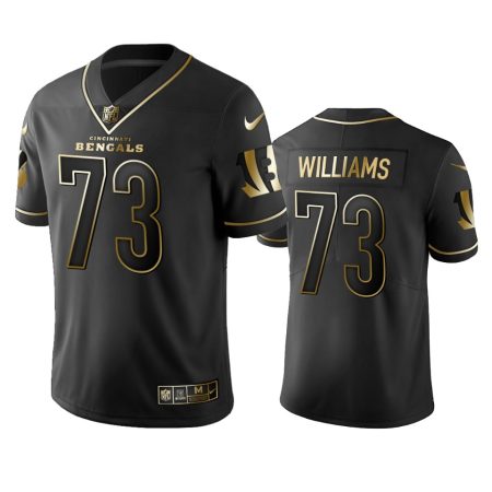 Bengals Jonah Williams Black Golden Edition Jersey