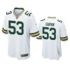 Green Bay Packers Jonathan Garvin White Game Jersey 3 jonathan garvin packers white game jersey