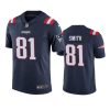 Color Rush Limited New England Patriots Jonnu Smith Navy Jersey 3 jonnu smith patriots color rush limited navy jersey