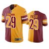 Washington Commanders Kendall Fuller Burgundy Gold Split Jersey 3 kendall fuller commanders burgundy gold split jersey