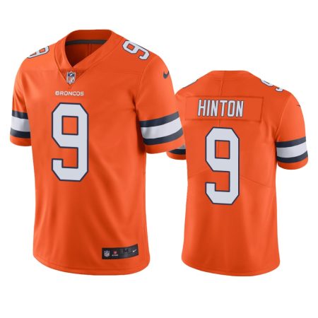 Color Rush Limited Denver Broncos Kendall Hinton Orange Jersey