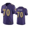 Color Rush Limited Baltimore Ravens Kevin Zeitler Purple Jersey 2 kevin zeitler ravens color rush limited purple jersey