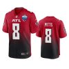 Atlanta Falcons Kyle Pitts Red 2021 NFL London Game Game Jersey 2 kyle pitts falcons red 2021 nfl london game game jersey