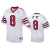 Atlanta Falcons Kyle Pitts 1989 White Authentic Throwback Jersey 3 kyle pitts falcons white authentic throwback jersey