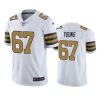 Color Rush Limited New Orleans Saints Landon Young White Jersey 2 landon young saints color rush limited white jersey