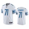 Logan Stenberg Detroit Lions White Vapor Limited Jersey 2 logan stenberg lions white vapor jersey 0a