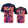 Men's Super Bowl 56 Van Jefferson Red Black Game Jersey 2 los angeles rams van jefferson red black super bowl 56 game jersey