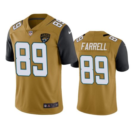 Color Rush Limited Jacksonville Jaguars Luke Farrell Gold Jersey