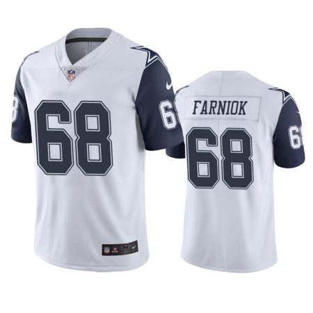 Color Rush Limited Dallas Cowboys Matt Farniok White Jersey