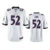 Baltimore Ravens Ray Lewis White Game Jersey 2 men ray lewis ravens white game jersey