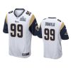 Los Angeles Rams Aaron Donald White Nike Super Bowl LIII Game Jersey - Men 2 men white aaron donald jersey