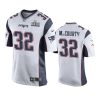 New England Patriots Devin McCourty White Nike Super Bowl LIII Jersey - Men 3 men white devin mccourty jersey