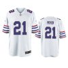 Buffalo Bills Jordan Poyer White Throwback Game Jersey - Men 3 men white jordan poyer jersey