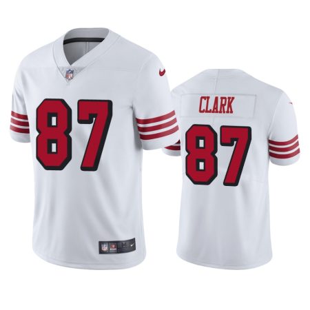 San Francisco 49ers Dwight Clark White Color Rush Limited Jersey