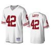 San Francisco 49ers Ronnie Lott White Legacy Replica Jersey 3 mens 49ers ronnie lott white legacy replica jersey