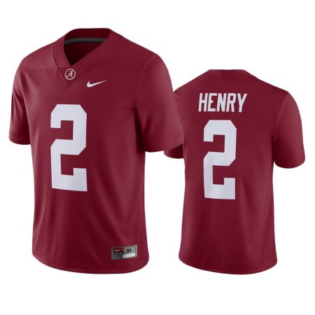 Men's Alabama Crimson Tide Derrick Henry Crimson College Football Jersey