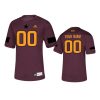 Arizona State Sun Devils Custom Maroon College Football Jersey 3 mens arizona state sun devils custom maroon college football jersey
