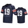 Auburn Tigers #19 Navy Replica Jersey 2 mens auburn tigers 19 under armour navy replica jersey