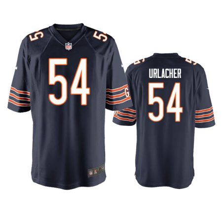Chicago Bears Brian Urlacher Navy Game Jersey