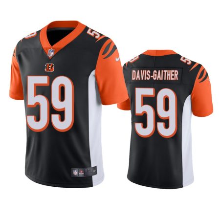 Cincinnati Bengals Akeem Davis-Gaither Black Vapor Untouchable Limited Jersey
