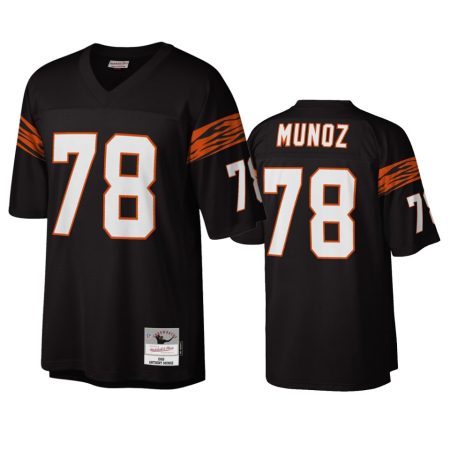 Cincinnati Bengals Anthony Munoz Black Legacy Replica Jersey